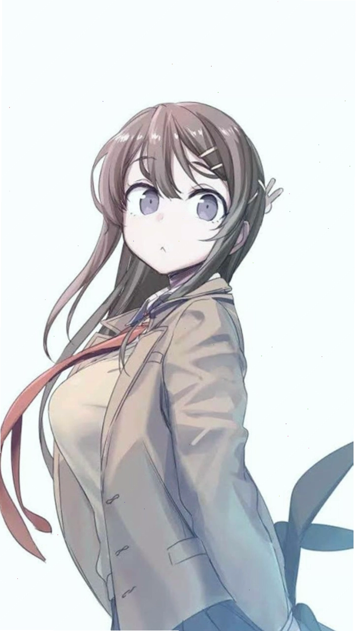 Mai Sakurajima với biểu cảm dịu dàng - Mai Sakurajima Wallpaper