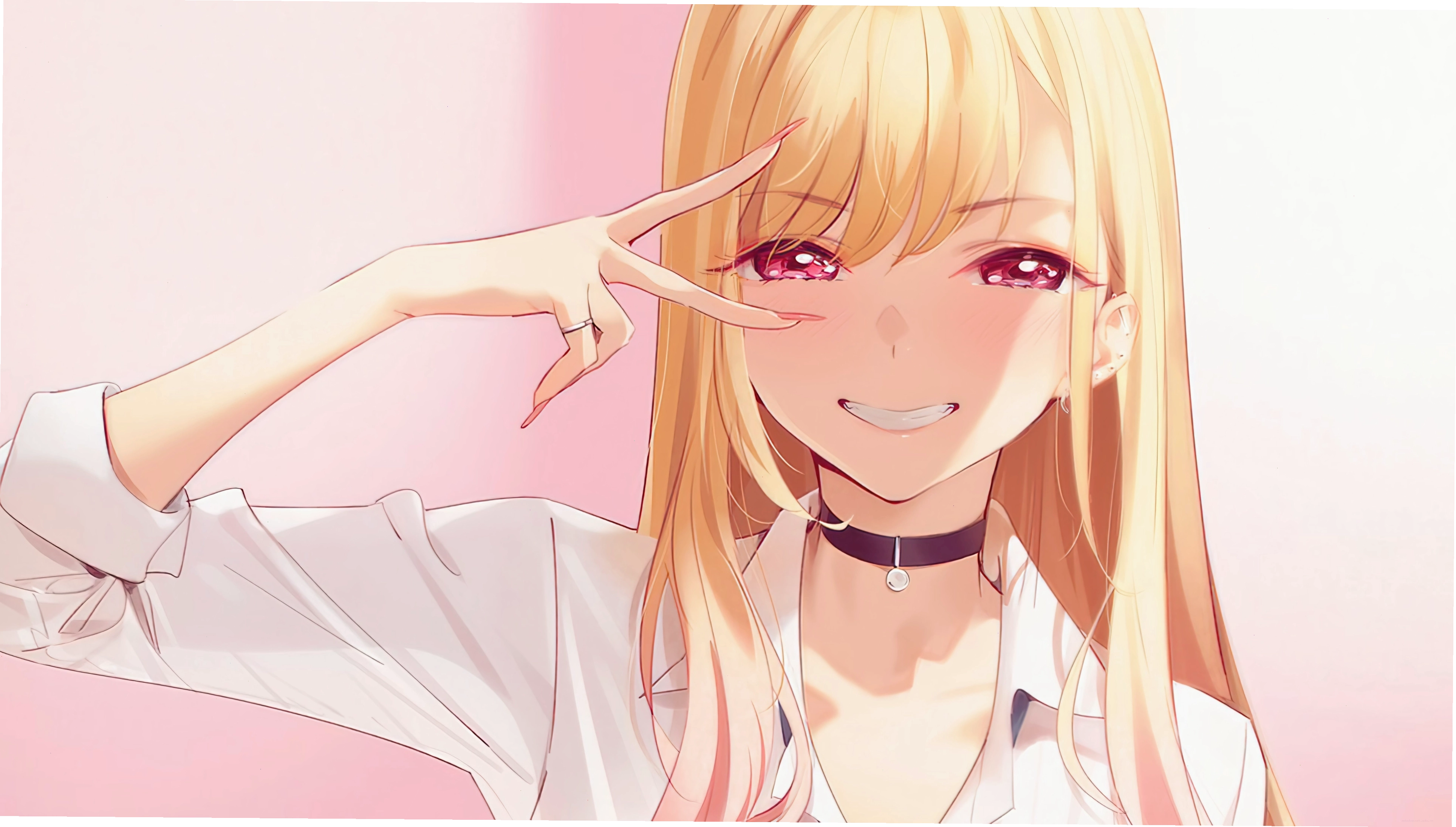 Marin Kitagawa, Cute, My Dress Up Darling, Anime, 4k Gallery HD Wallpaper