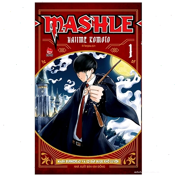 Mash Burnedead thể hiện sức mạnh cơ bắp trong manga Mashle
