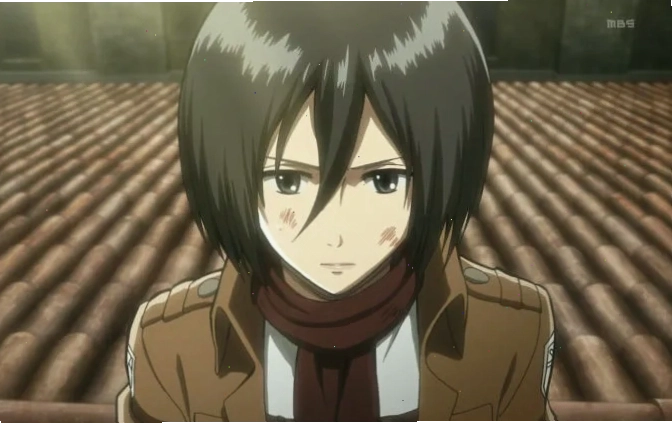Mikasa Ackerman nhân vật anime nữ mạnh mẽ