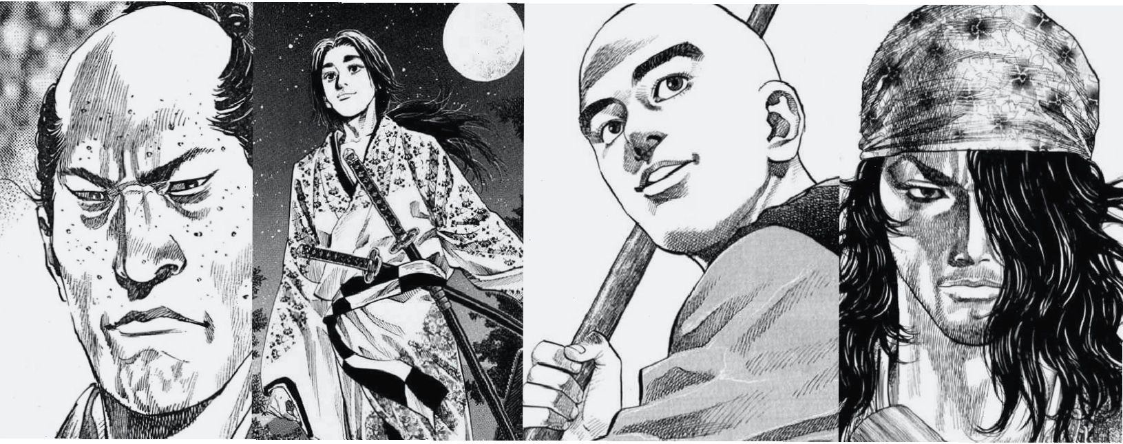 Minh họa nhân vật trong Kengan Ashura