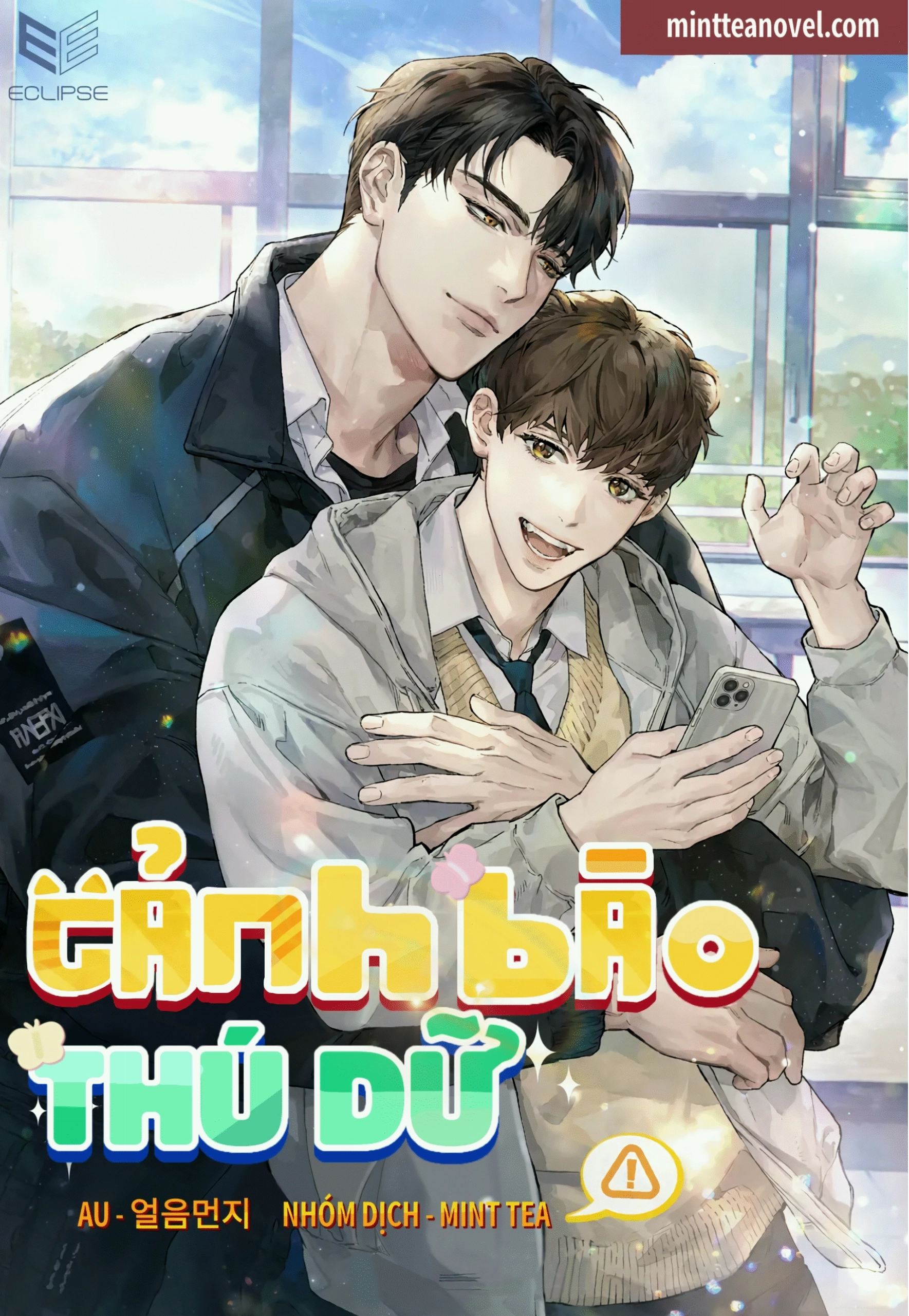 Minh họa nội dung novel Cẩn Thận Thú Dữ