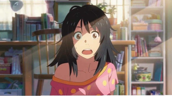 Miyamizu Mitsuha trong trang phục truyền thống