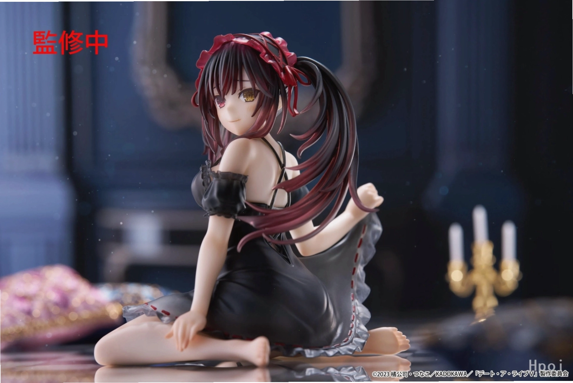 Mô hình Kurumi Tokisaki với các chi tiết nhỏ