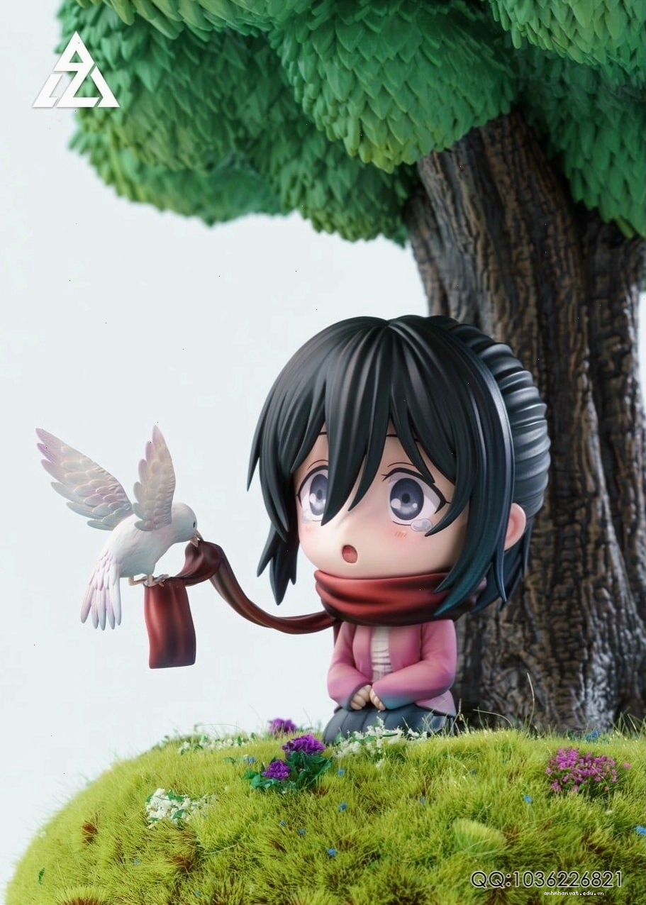 Mô hình Mikasa Ackerman Chibi độc đáo