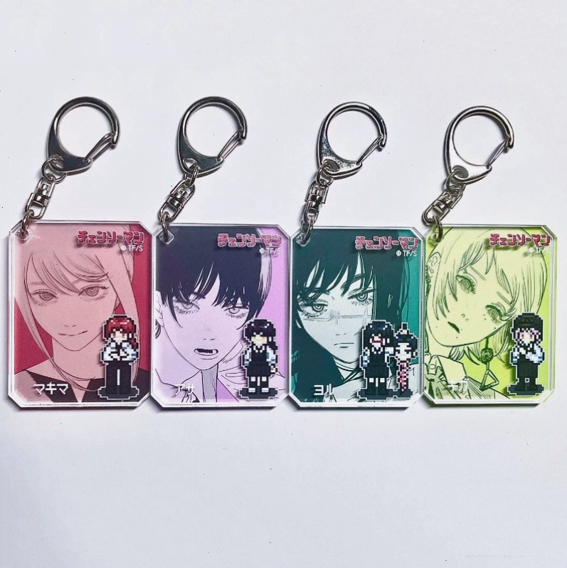 Móc khóa anime Makima Mitaka Asa