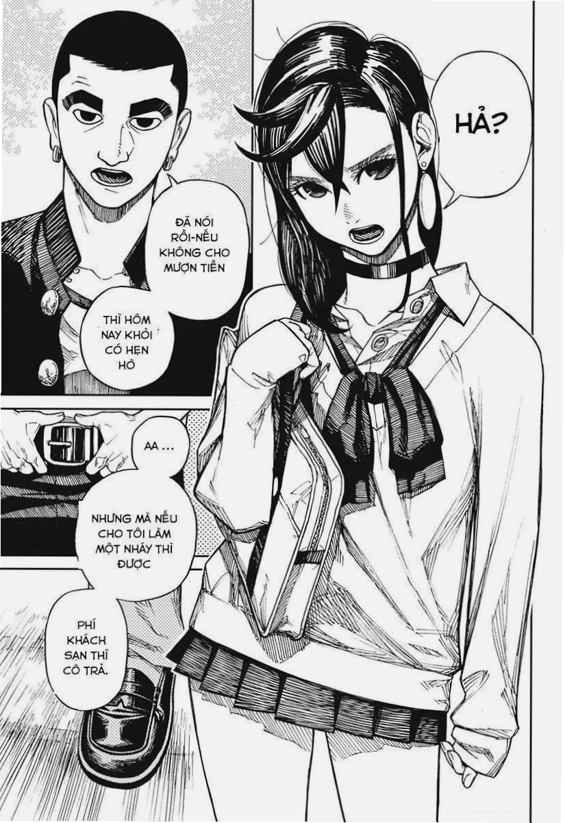 Một sinh vật siêu nhiên xuất hiện trong Dandadan manga
