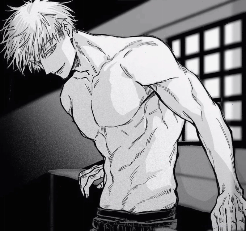 Nam anime lạnh lùng trong trang phục lịch lãm