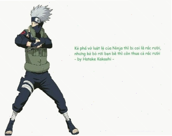 Nhân vật anime Hatake Kakashi với khả năng đặc biệt
