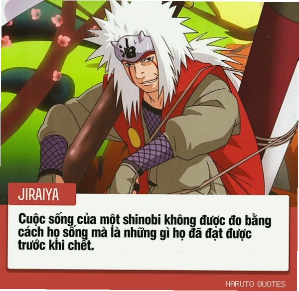 Nhân vật anime Jiraiya với sức mạnh và lòng nhân hậu