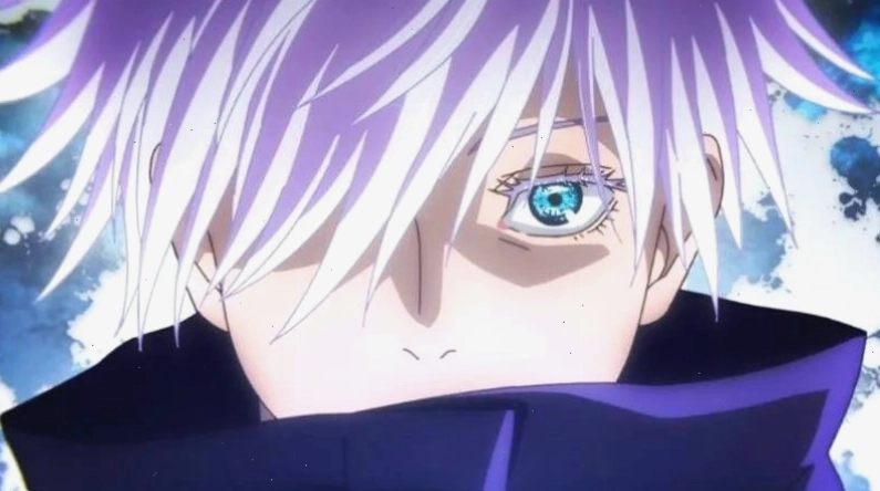 Nhân vật anime nam ngầu với ánh mắt sắc bén