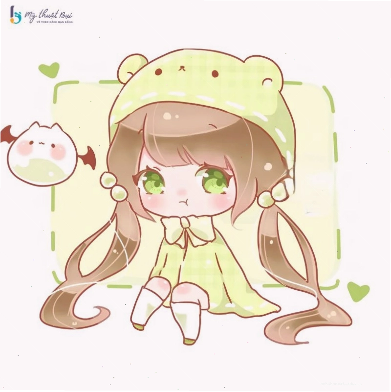 Nhân vật anime nữ tóc ngắn, thể hiện sự năng động và cá tính