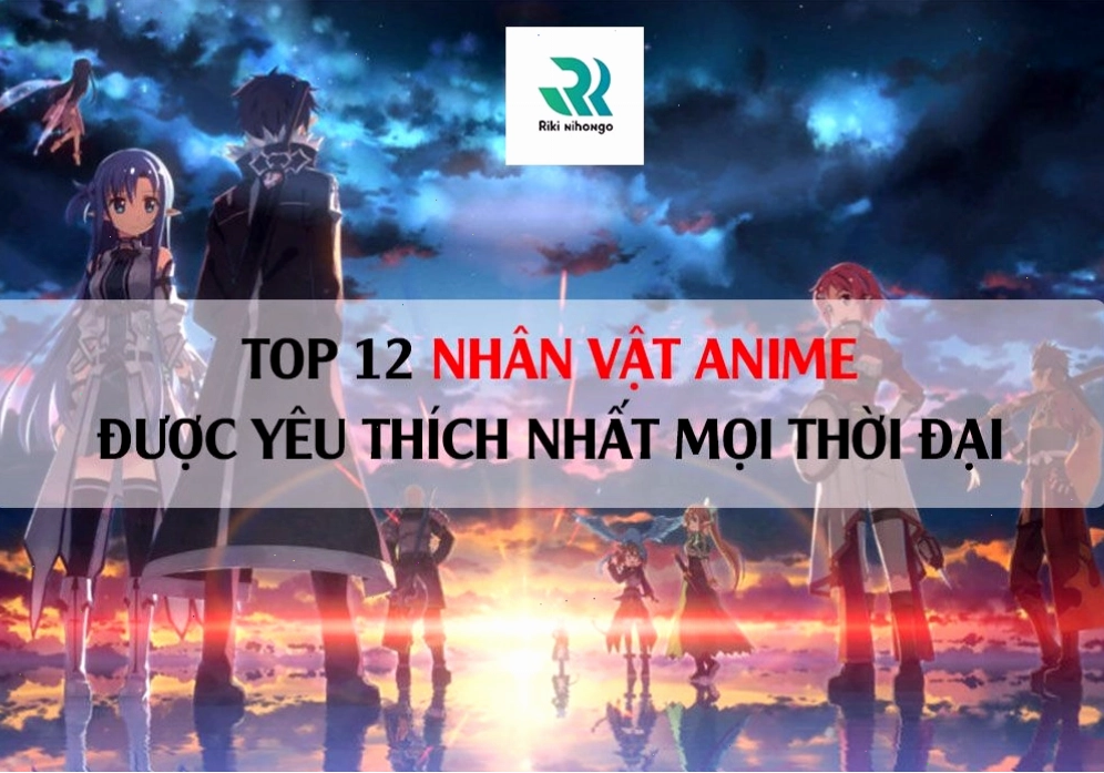 Nhân vật anime với tạo hình độc đáo
