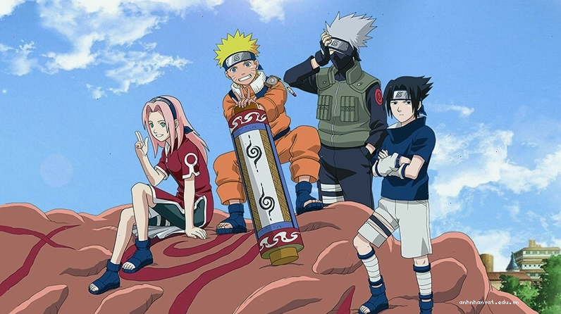 Nhân vật Naruto Uzumaki trong bộ phim anime Naruto