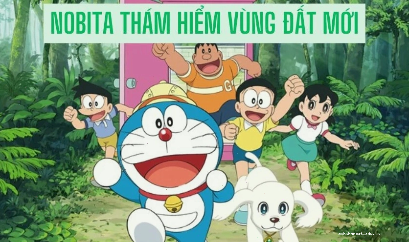 Nobita và Thám Hiểm Vùng Đất Mới trong phim Doraemon tập dài