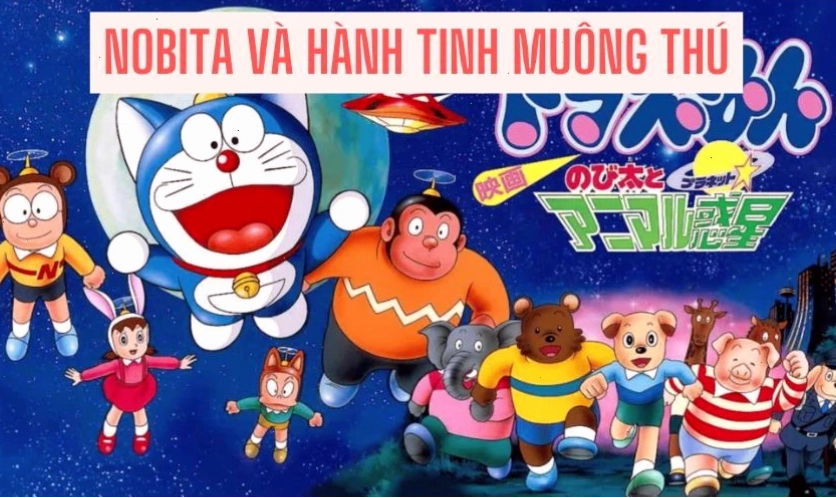 Phim hoạt hình Doraemon dài hơi - Nobita Và Hành Tinh Muông Thú