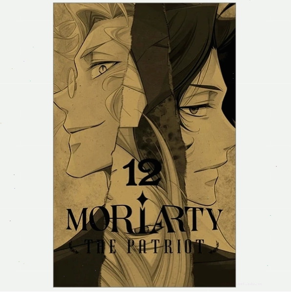 Poster chính thức của anime Moriarty the Patriot