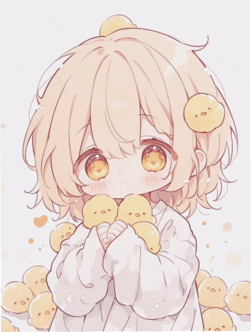 Quá trình phác thảo hình ảnh anime chibi cô gái