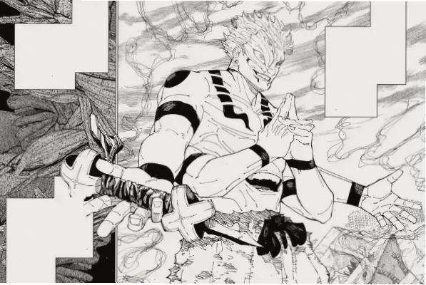 Ryomen Sukuna, a central antagonist in Jujutsu Kaisen.