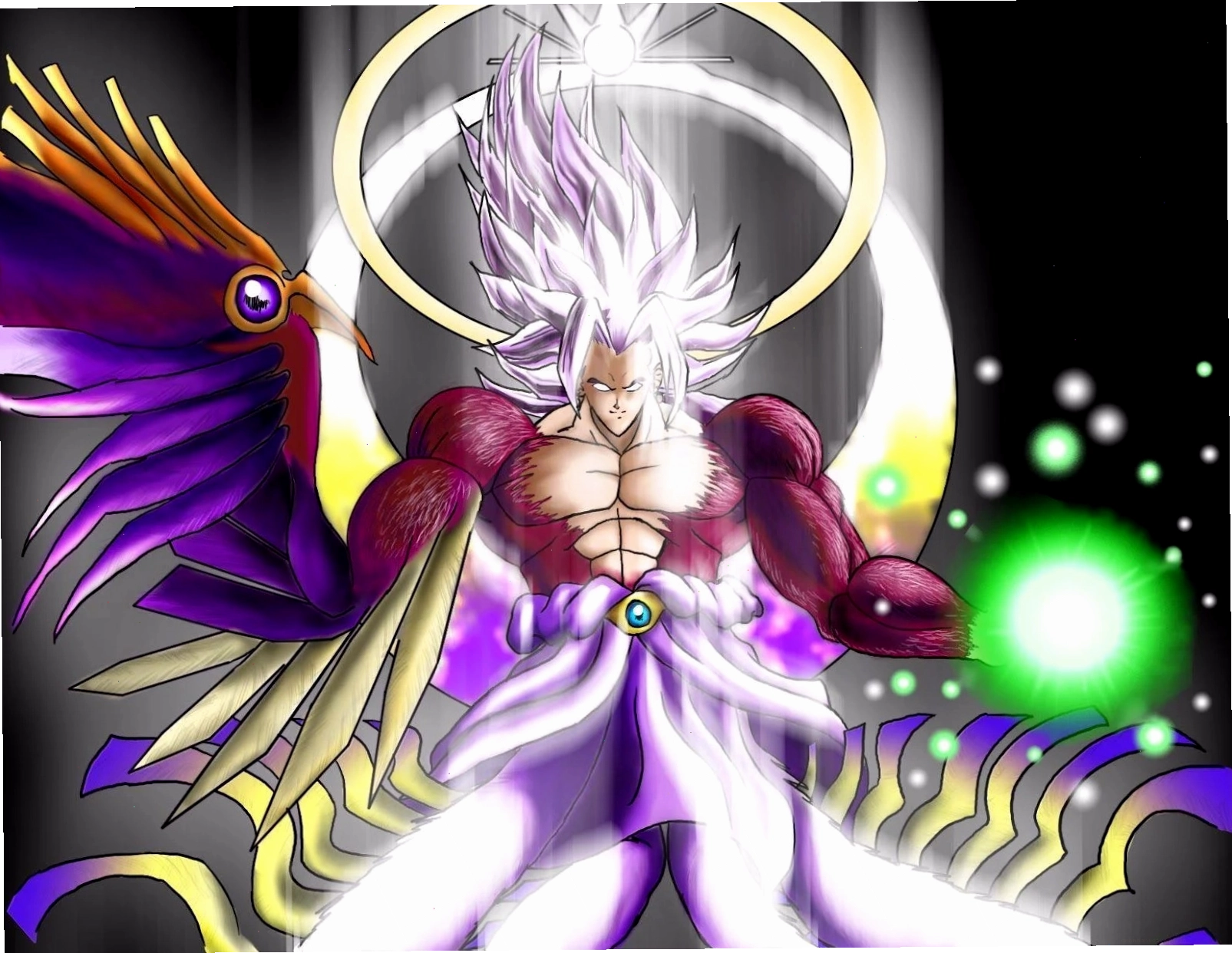 Songoku với sức mạnh cấp cao, biểu trưng cho sự tiến hóa không ngừng
