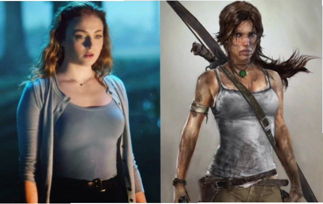 Sophie Turner lộ tạo hình Lara Croft trên Amazon Prime