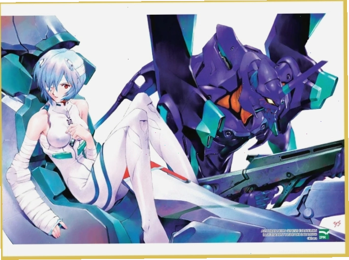 Tấm Shikishi đi kèm trong ấn bản đặc biệt của Neon Genesis Evangelion