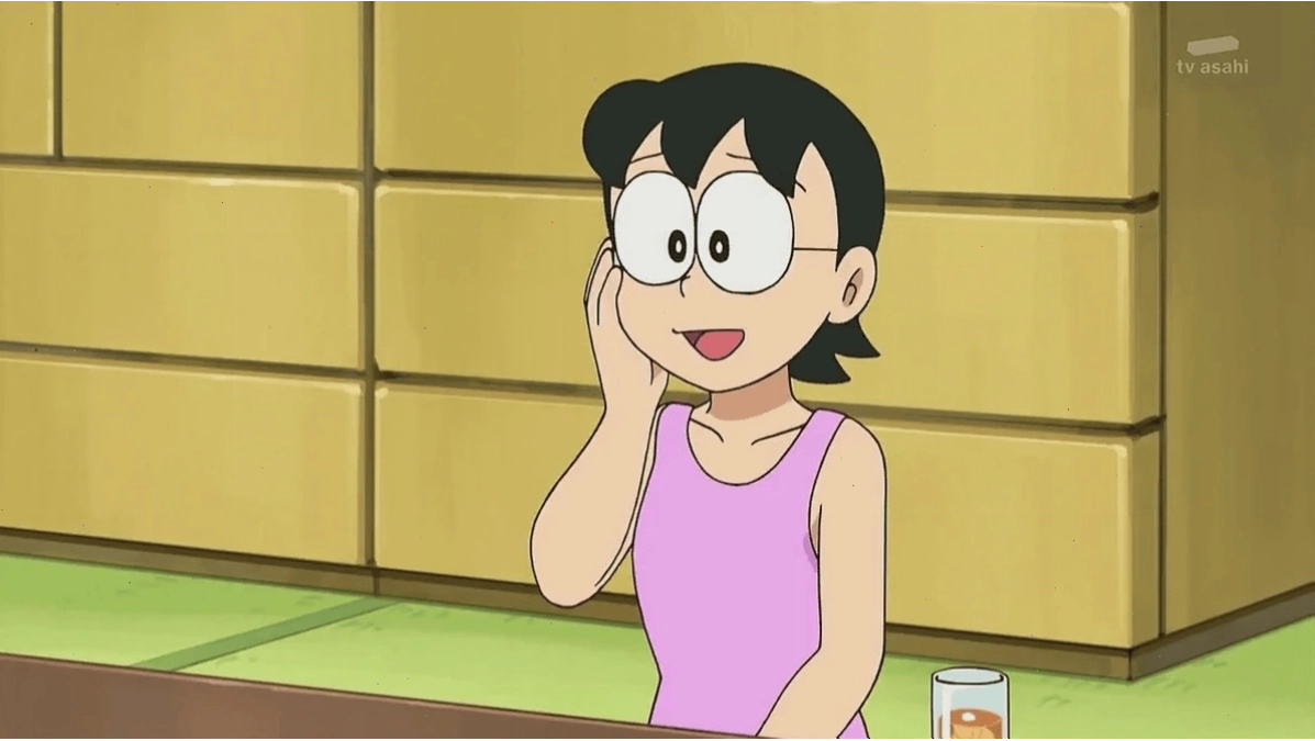 Tamako Nobi, mẹ của Nobita, với nụ cười hiền hậu