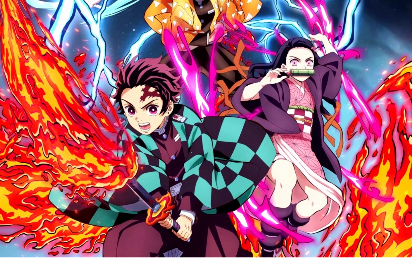 Tanjiro Kamado và em gái Nezuko Kamado