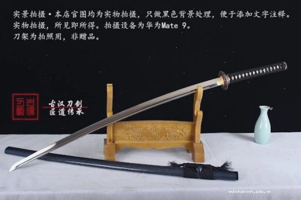 Thanh Katana Kamakura với vẻ đẹp tinh tế và giá trị lịch sử cao