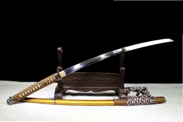 Thanh Katana Shoshu sở hữu hoa văn độc đáo trên lưỡi kiếm