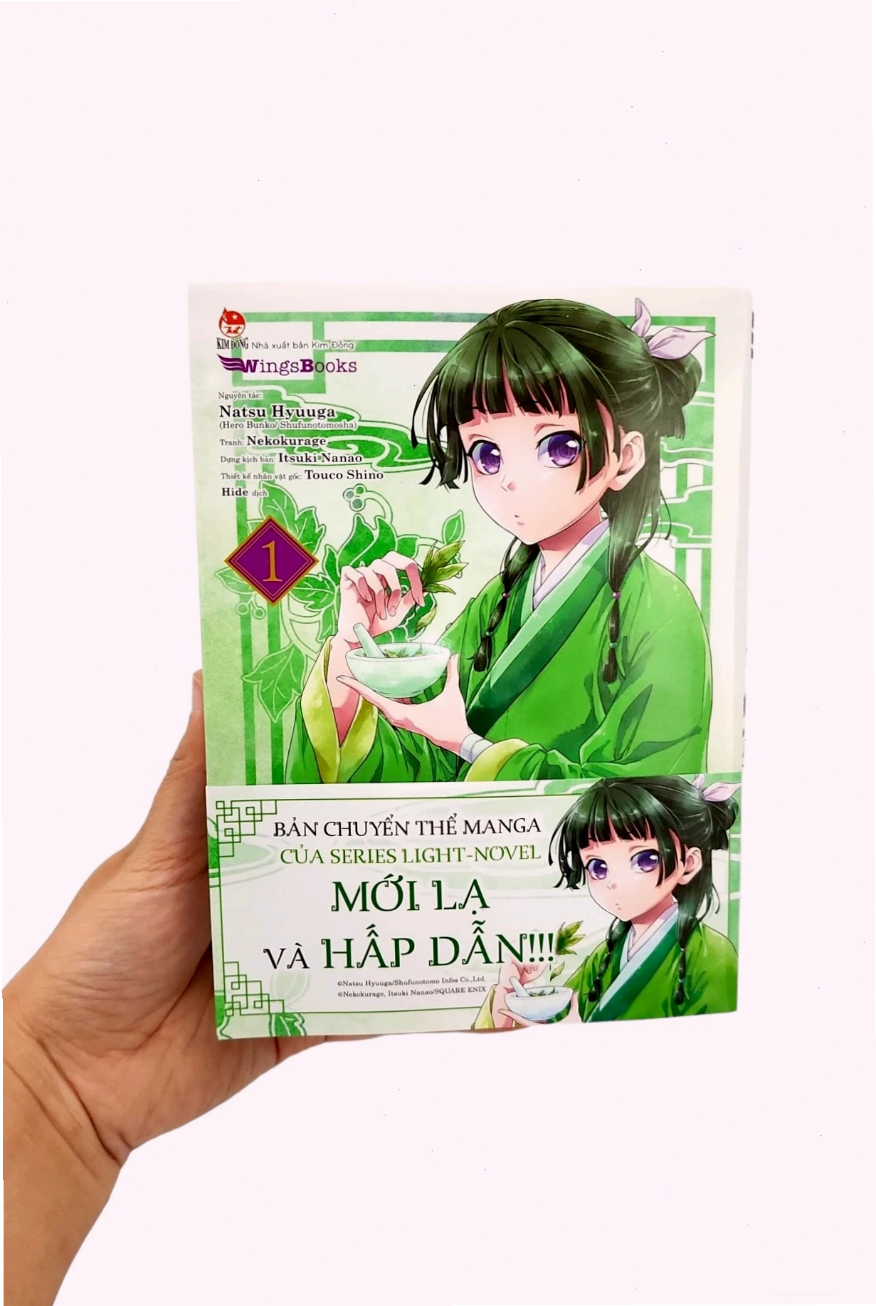 Tình huống cảm động trong Dược Sư Tự Sự Manga