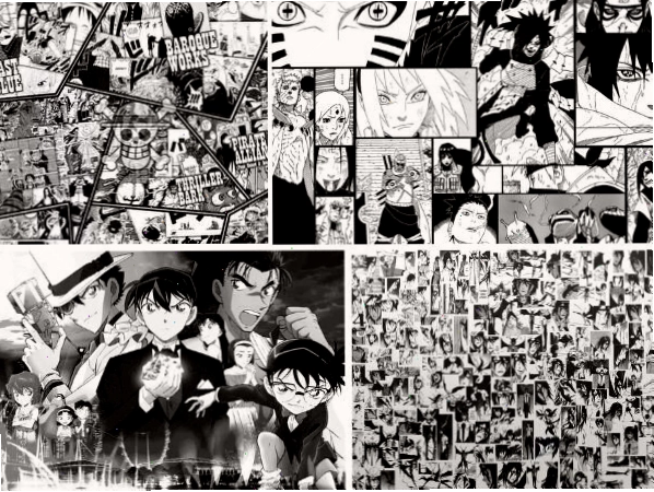 Tổng hợp ảnh manga trắng đen đẹp và chất lượng cao