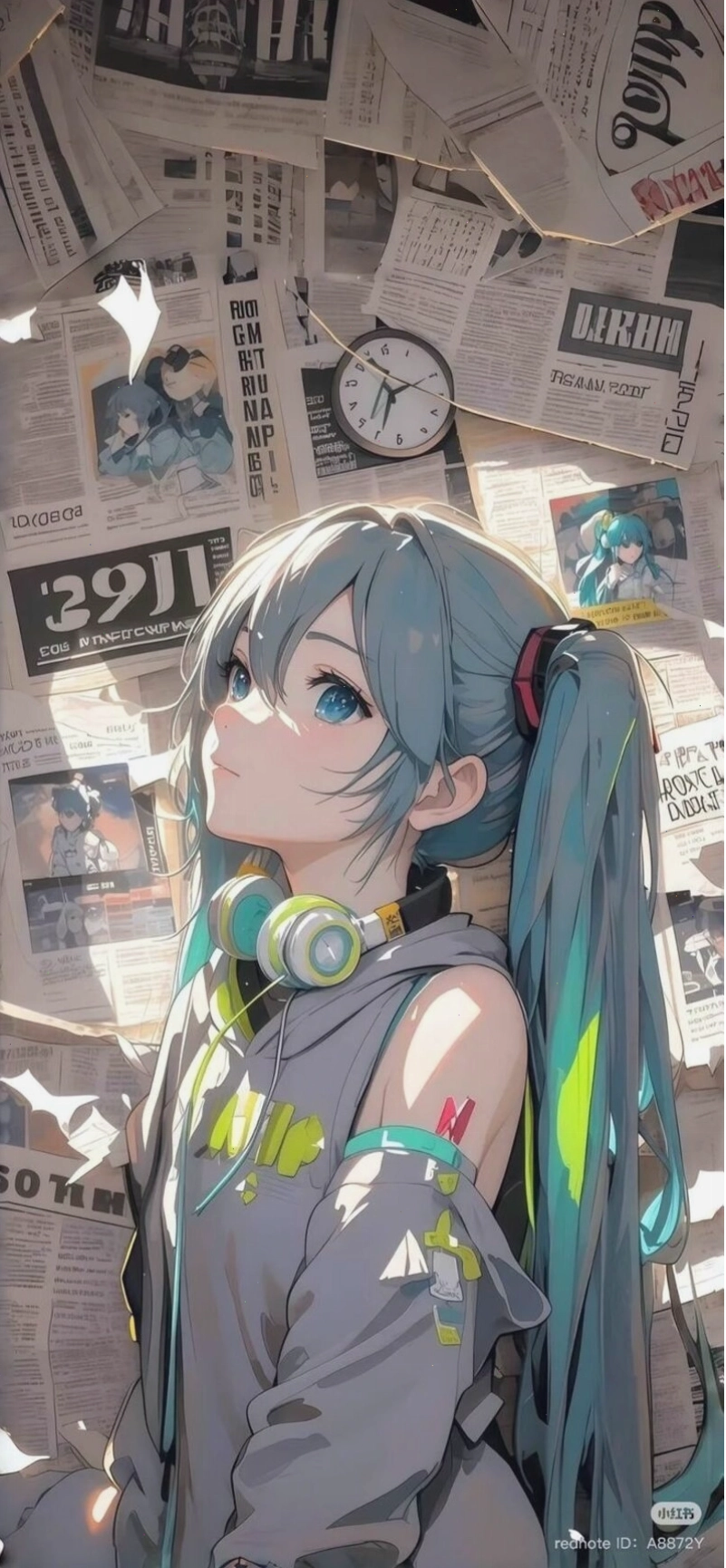 Tranh vẽ anime nữ ngầu với ánh mắt sắc sảo và biểu cảm lạnh lùng
