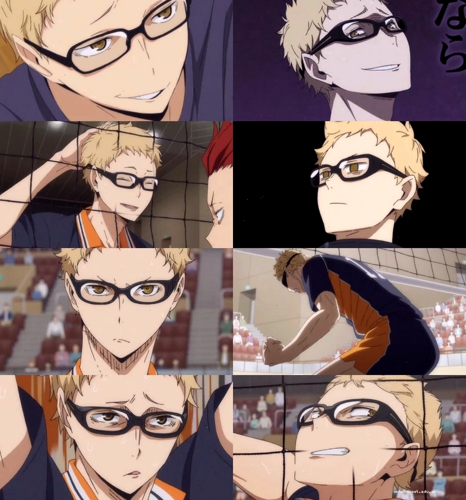 Tsukishima Kei phiên bản chibi dễ thương