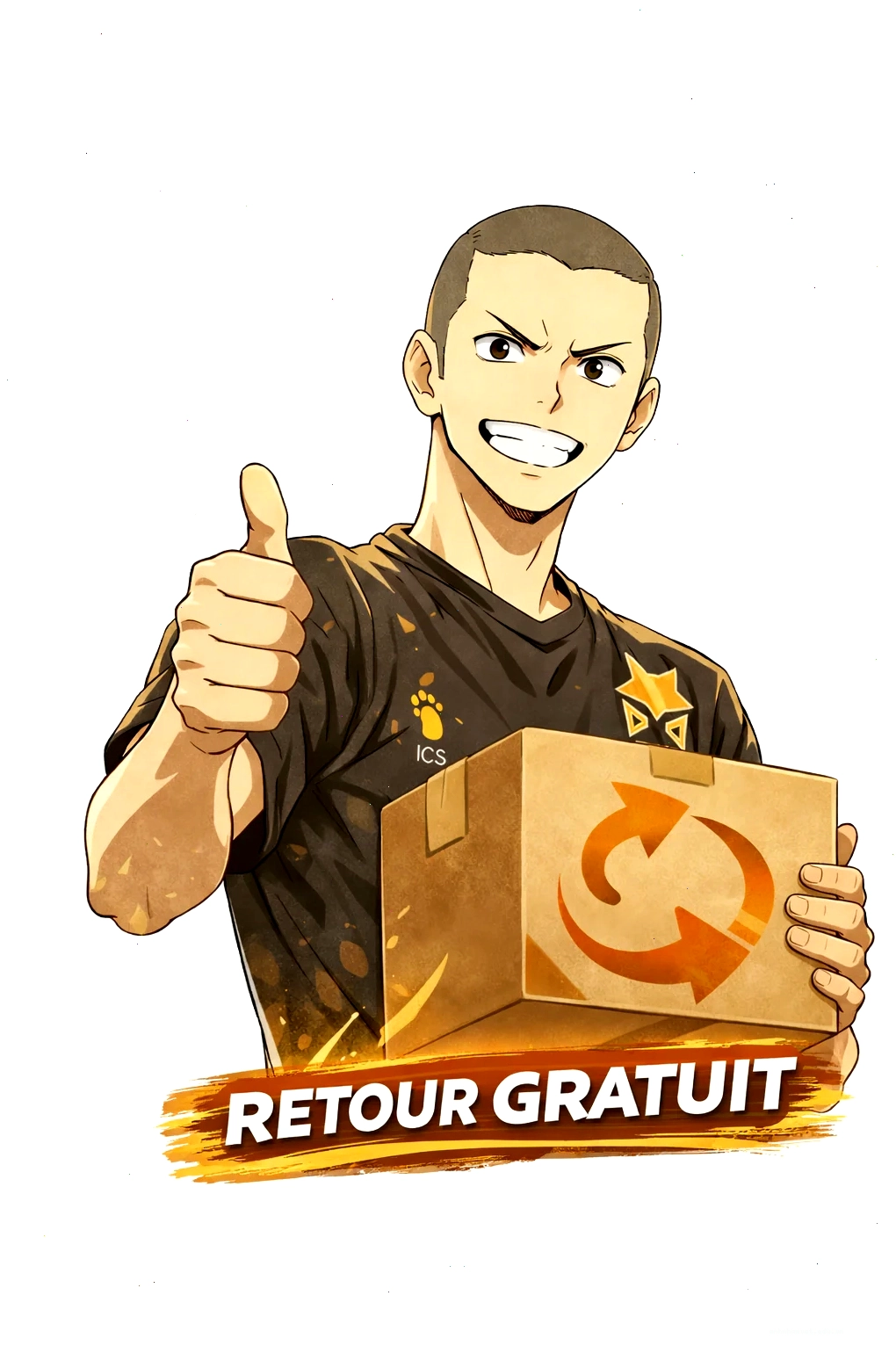 Tsukishima Kei trong bộ đồng phục Karasuno