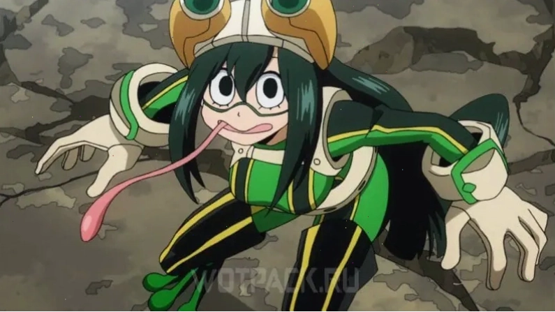 Tsuyu Asui bạn học thân thiện của Midoriya Izuku