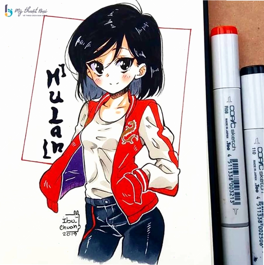 Vẽ chi tiết đôi mắt sắc sảo cho nhân vật nam anime
