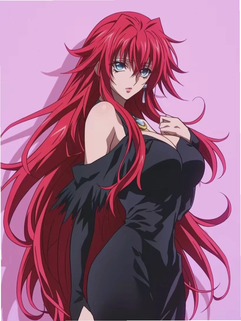 Waifu anime 4k với trang phục hiện đại và cá tính