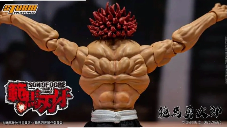 Yujiro Hanma và Baki trong cuộc đối đầu