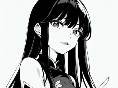 Chiêm ngưỡng 154+ Ảnh Anime Trắng Đen Đầy Nghệ Thuật