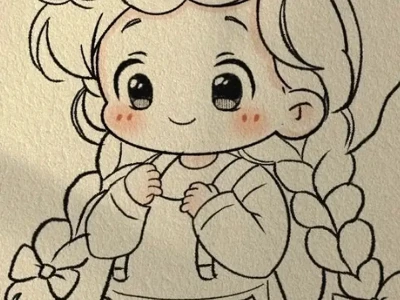 Hướng dẫn cách vẽ anime chibi nữ đơn giản và dễ thương