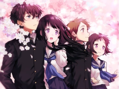 Khám phá Ảnh Anime Kem Đá: Vẻ đẹp độc đáo của Hyouka