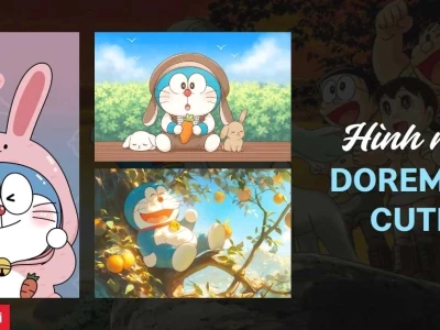 Tổng hợp hình nền Doremon và Nobita cute, đáng yêu nhất 2026